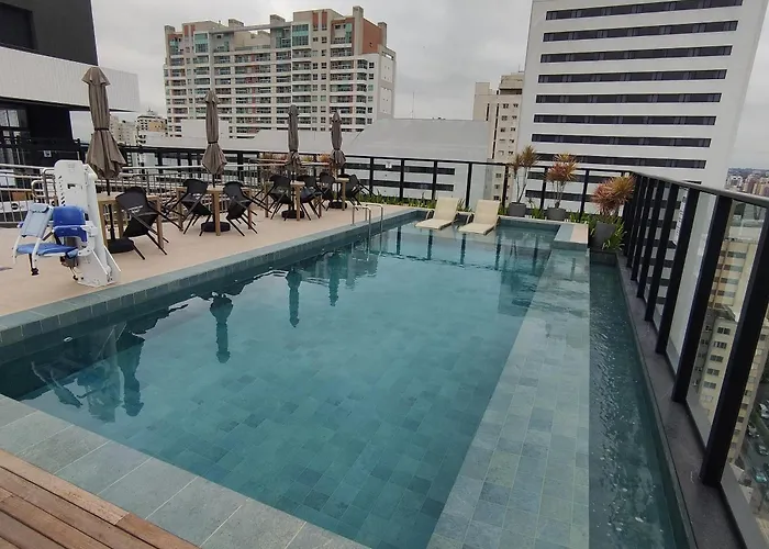 Apto no All Batel finamente mobiliado perto do shopping Curitiba